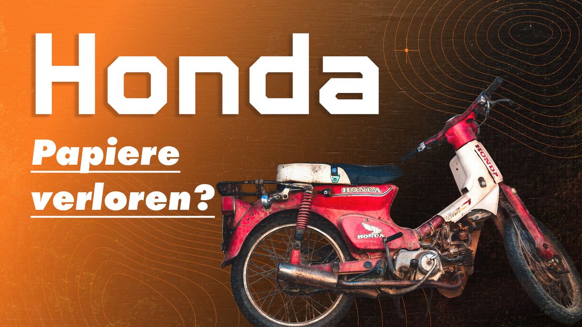 Honda Papiere verloren – Titelbild des Leitfadens zu Ersatzpapieren, Zweitschrift und Betriebserlaubnis für Honda-Fahrzeuge