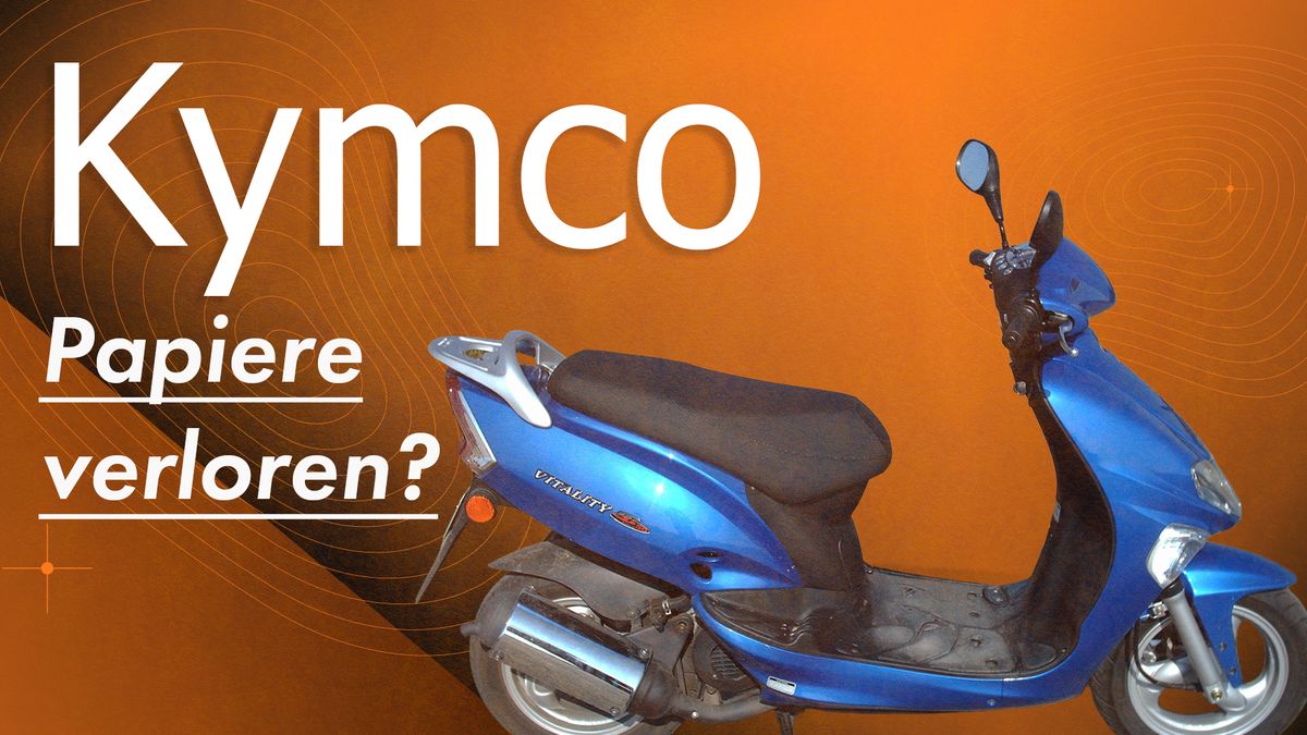 Kymco Papiere verloren – Titelbild des Leitfadens zu Ersatzpapieren, Zweitschrift und Betriebserlaubnis für Kymco-Fahrzeuge