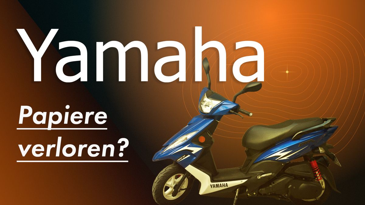 Yamaha Papiere verloren – Titelbild des Leitfadens zu Ersatzpapieren, Zweitschrift und Betriebserlaubnis für Yamaha-Fahrzeuge